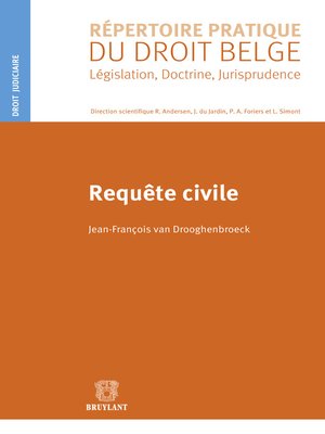cover image of Requête civile